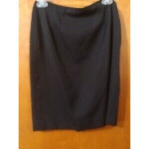 Jacqueline Ferrar Womens Size 8 Pencil Skirt Poly And Woll Blend Slit  #2790